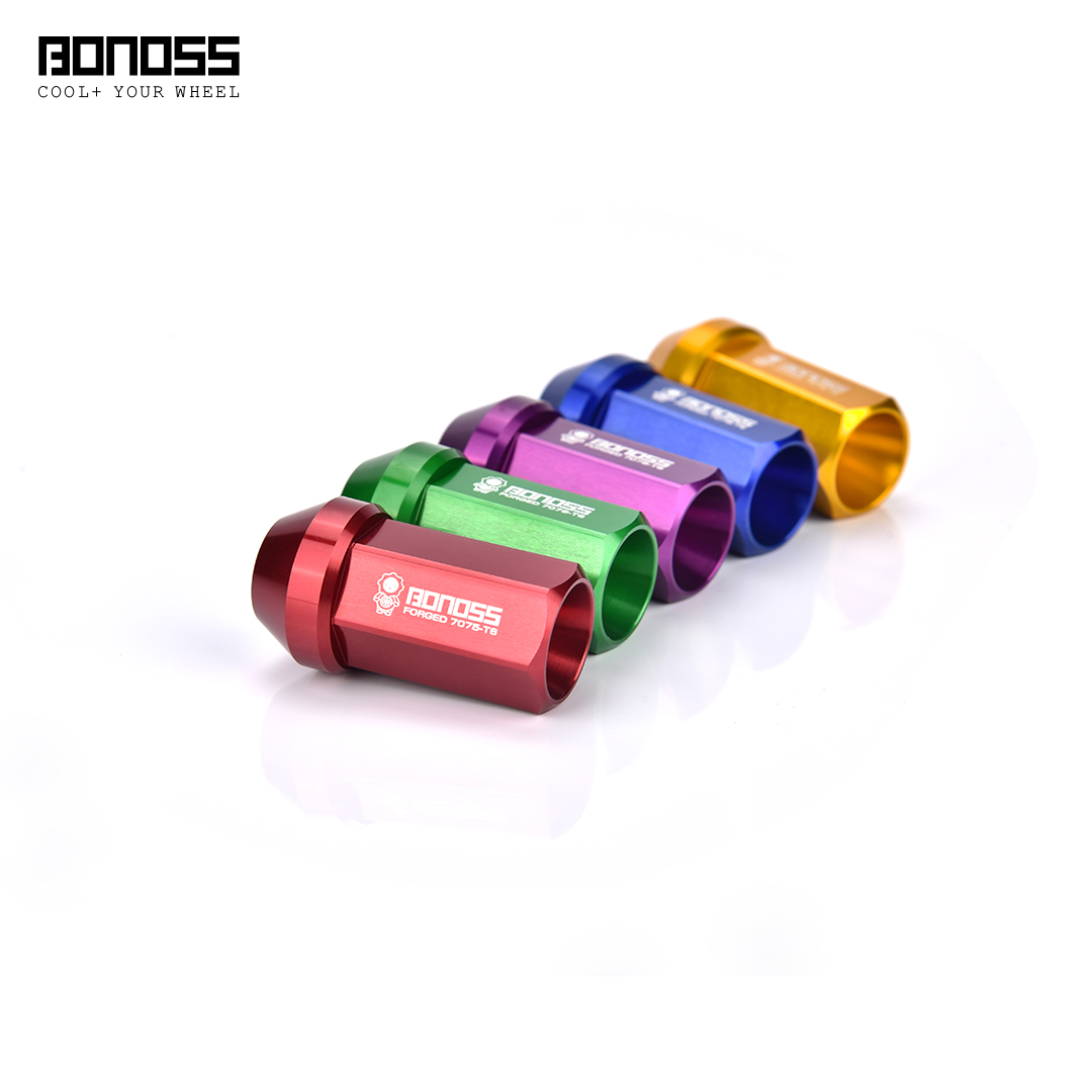 Long Aluminum Wheel Lug Nuts M12x1.25