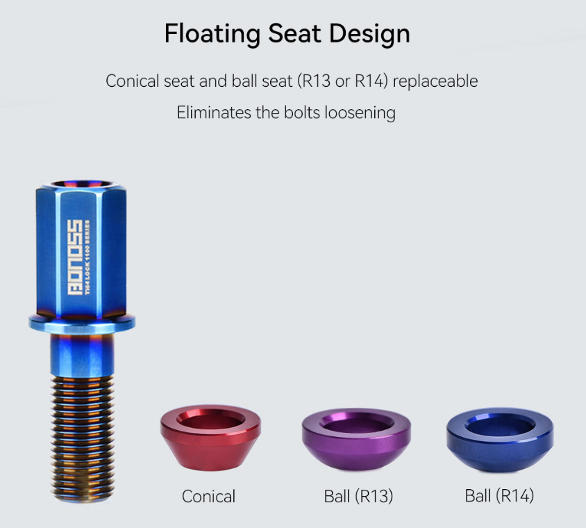 Titanium Wheel Lug Bolts